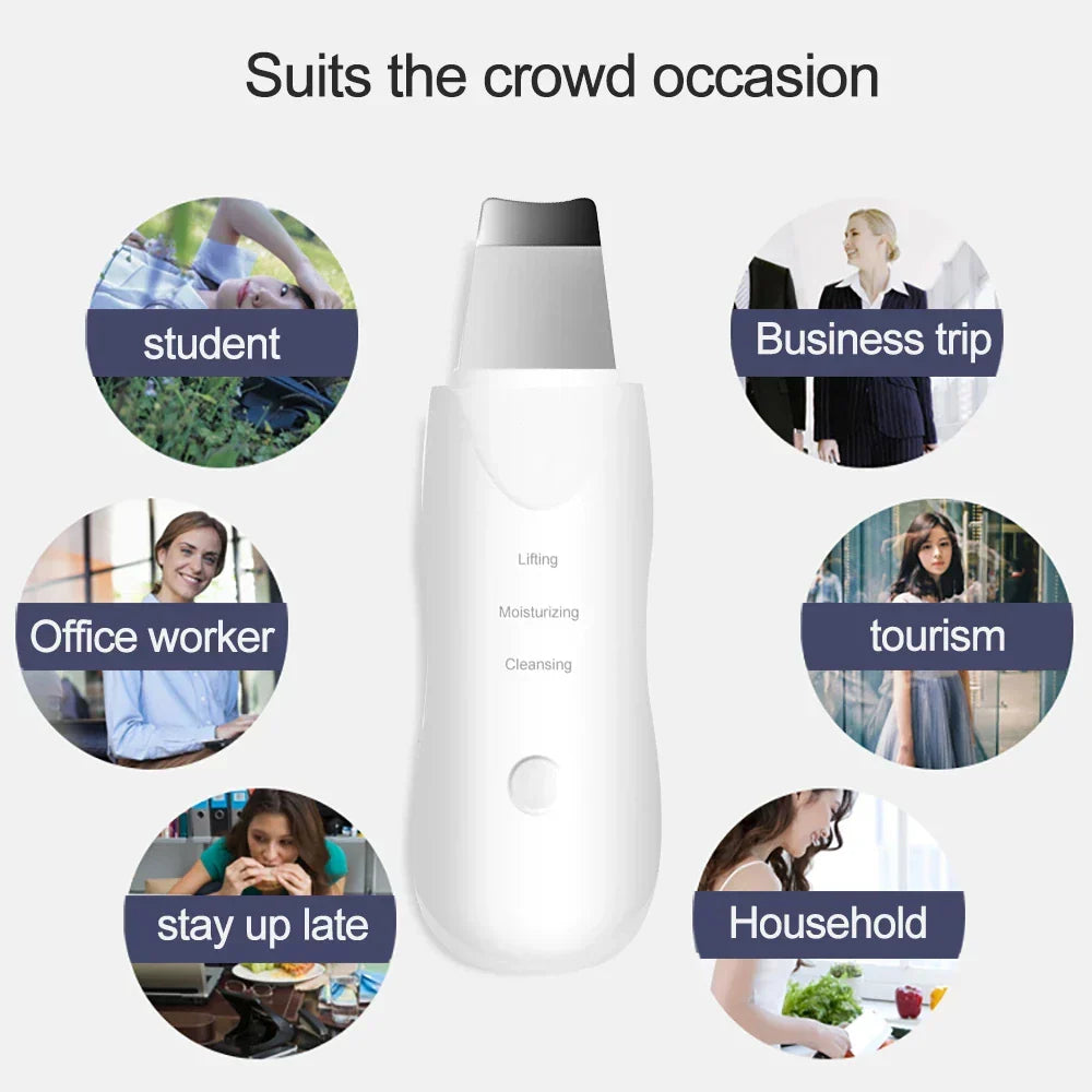 Vibration Face Skin Scrubber